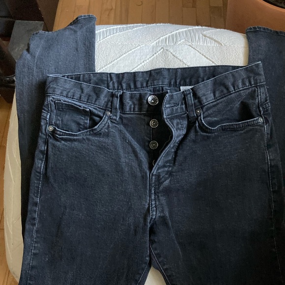 Black Denim Jeans by Denim H&M. - Picture 3 of 5